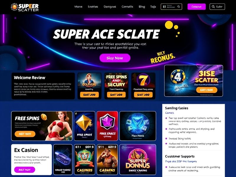Welcome to SuperAceScatter.com – your trusted destination for real-money gambling games, expert reviews, and exclusive promotions. Discover top-rated slots, table games, and strategies to maximize your wins.